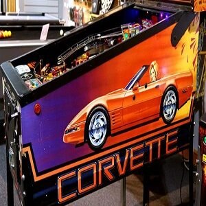 Corvette Pinball Machine 1994