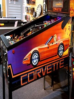 Corvette Pinball Machine 1994