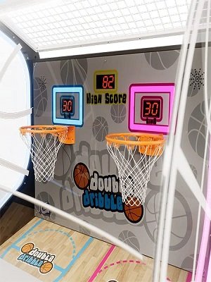 Double Dribble Basketball Arcade Game Online - Image 2