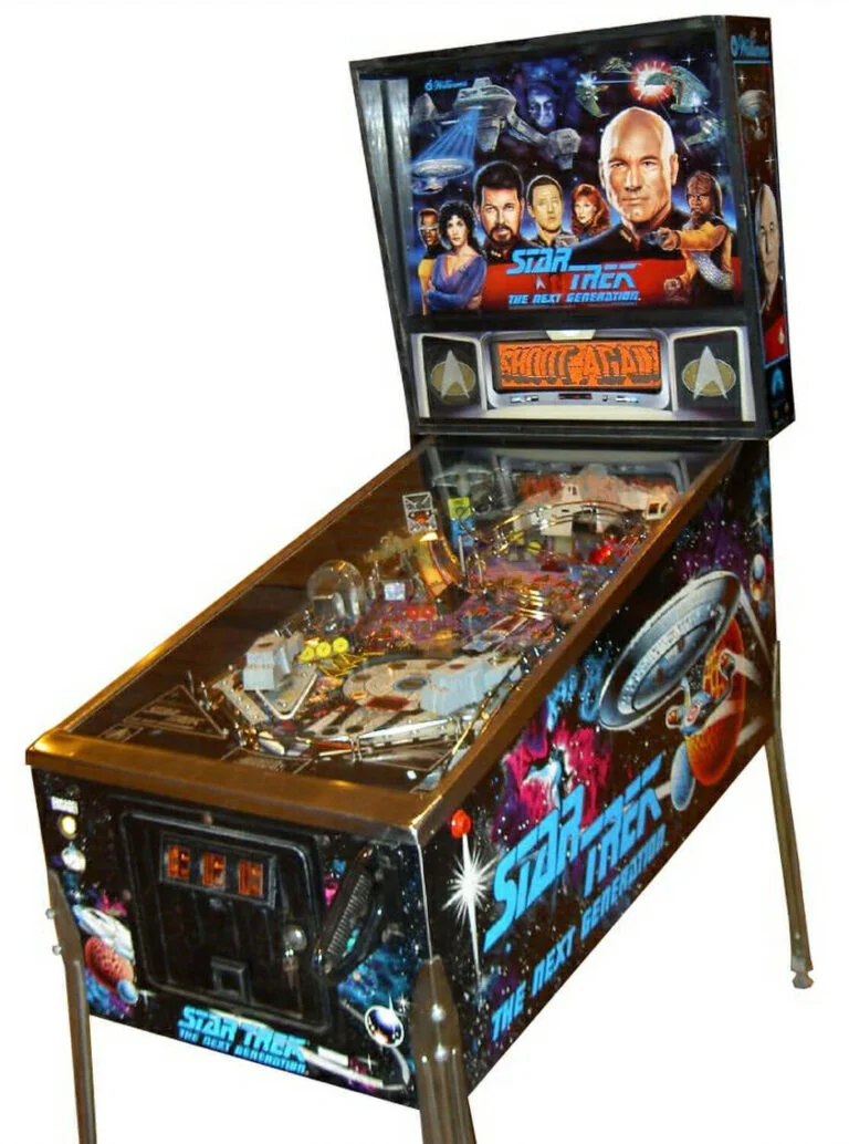 The Star Trek: The Next Generation pinball machine