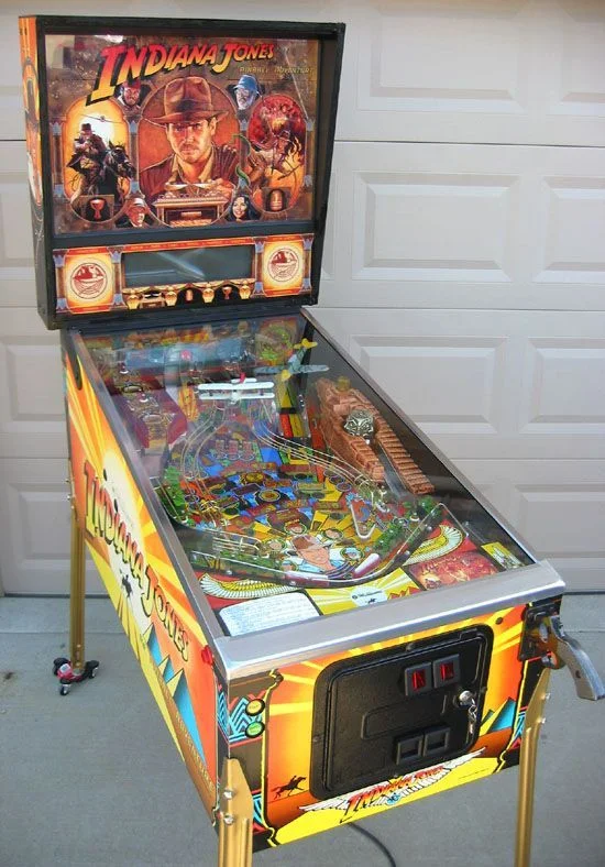 Indiana jones Pinball Machine