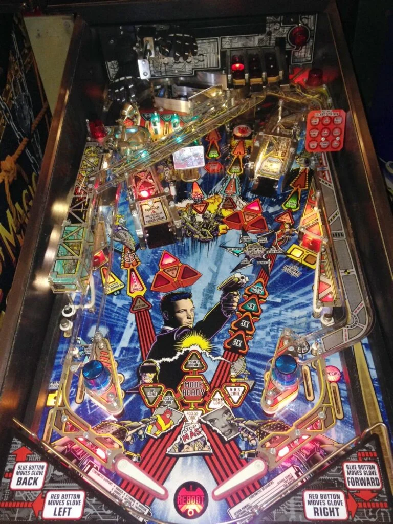 Johnny Mnemonic Pinball Machine - Image 4