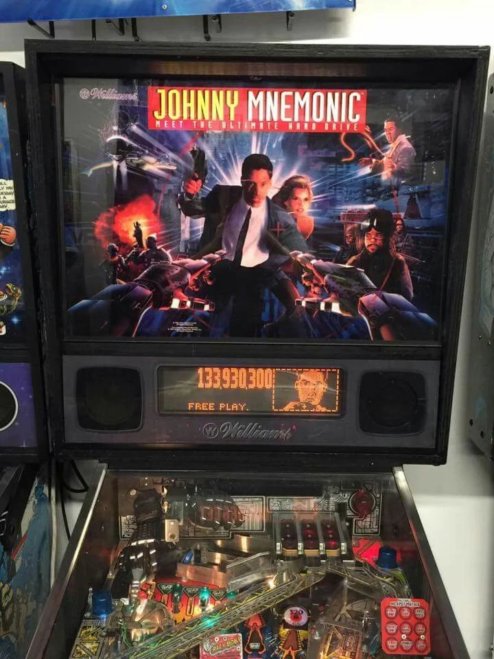 Johnny Mnemonic Pinball Machine - Image 3