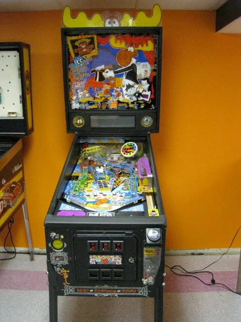 Adventures of Rocky and Bullwinkle and Friends Pinball Machine