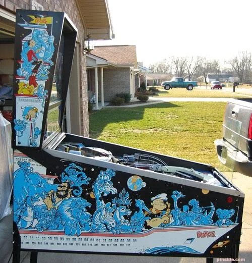 Popeye Saves the World Pinball Machine - Image 4