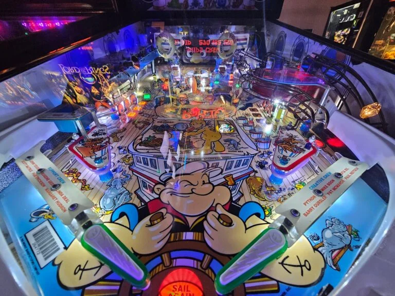 Popeye Saves the World Pinball Machine - Image 3