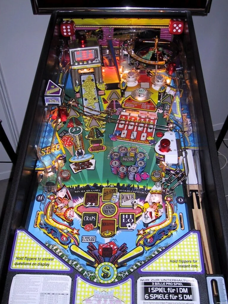 High Roller Casino Pinball Machine - Image 3