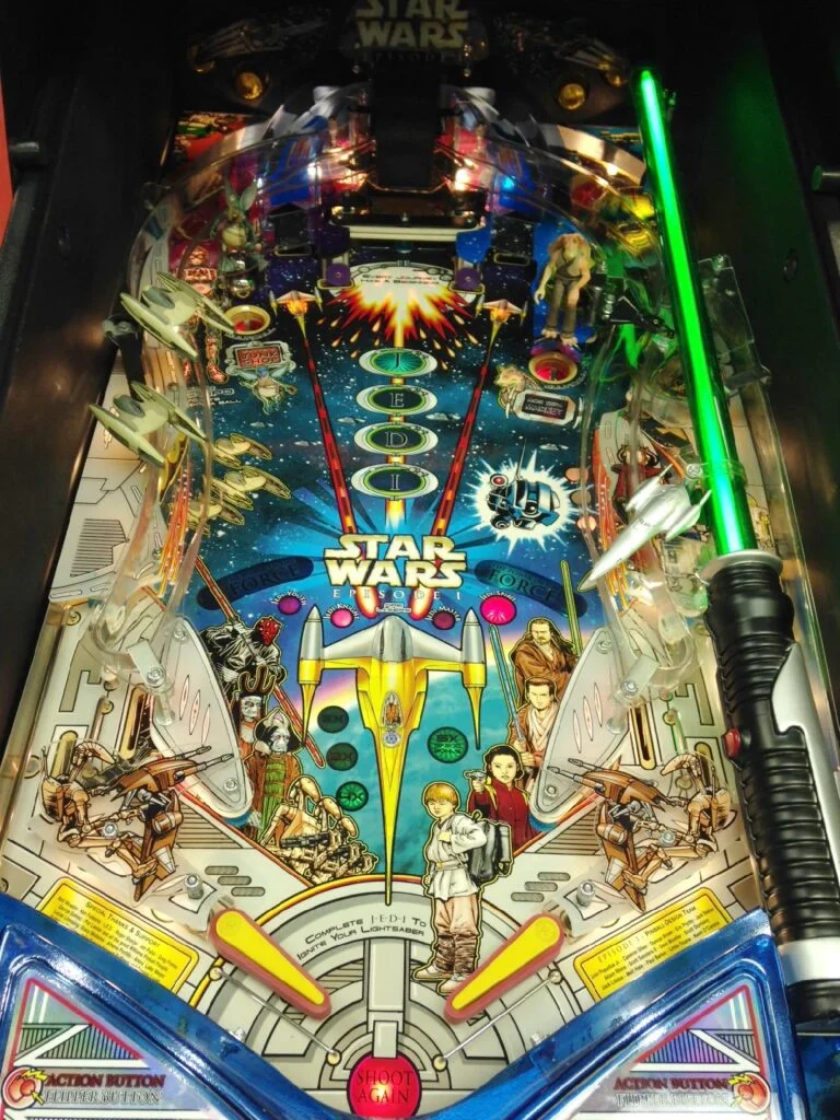 The Star Wars Episode I Pinball machine - Image 4
